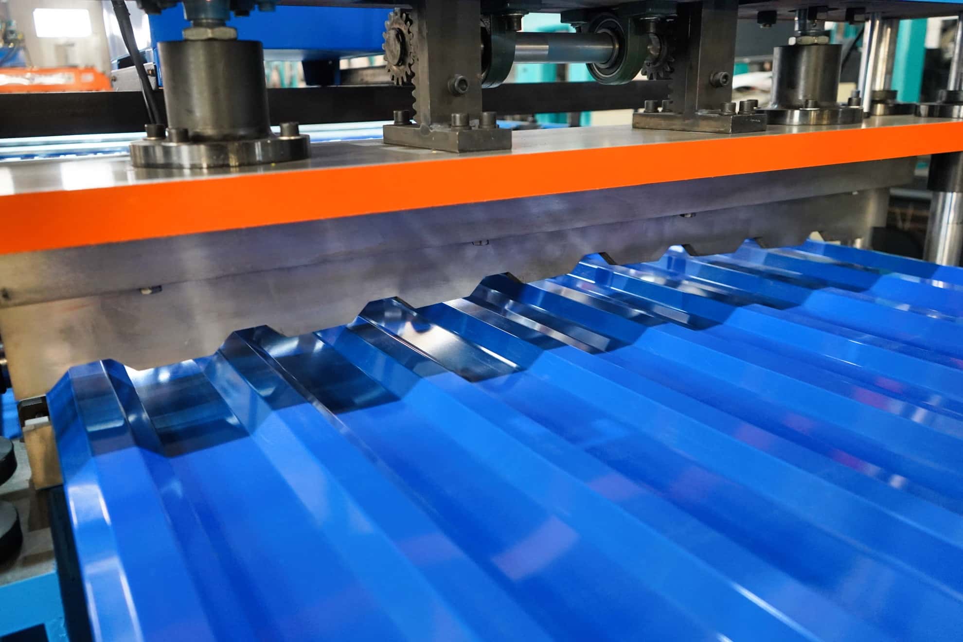 Color Steel Metal Roof Trapezoidal Roll Forming Machine