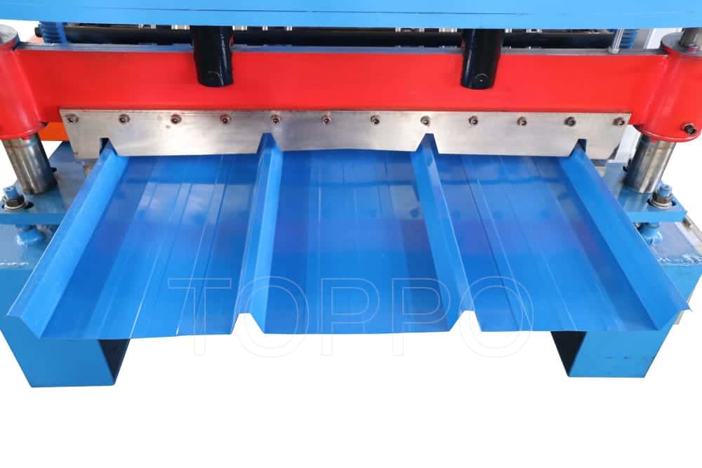 Precision Trapezoidal Roll Forming Machine for Steel Roofing Panels