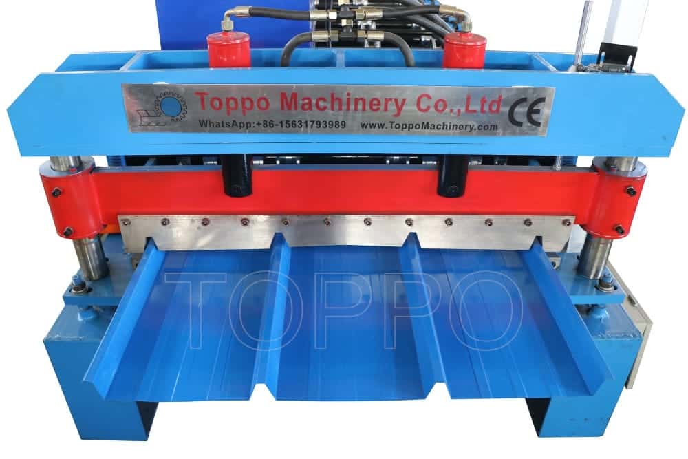 Advanced Trapezoidal Roof Roll Forming Machine for Steel Sheet Panel Production