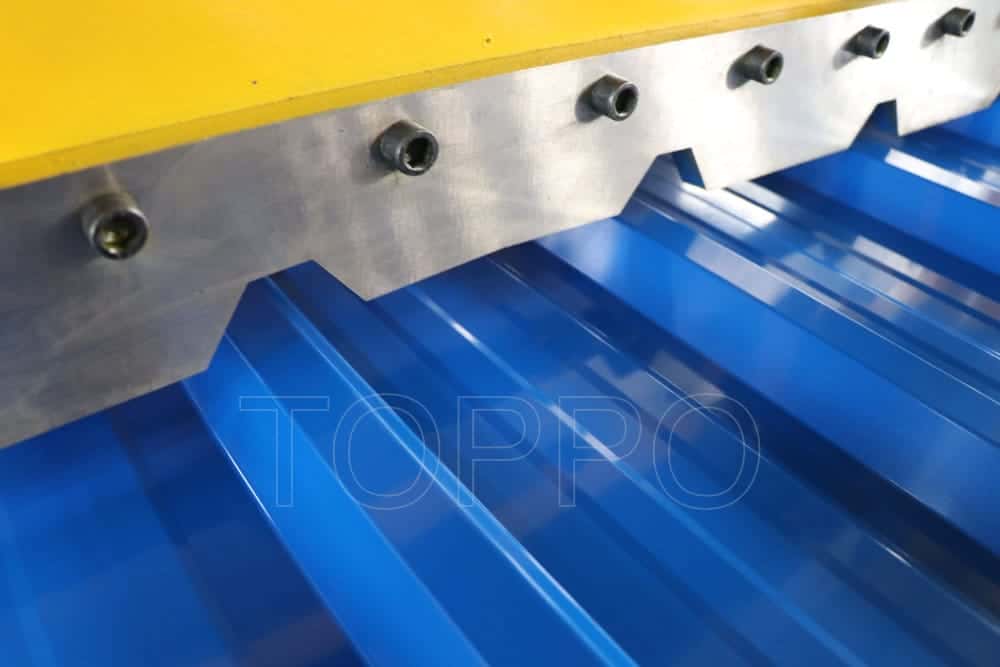 Automatic Trapezoidal Roll Forming Machine for Roofing Sheets
