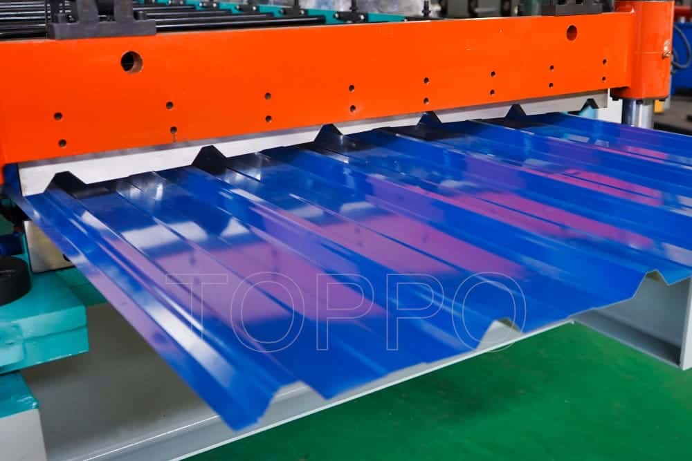 Hydraulic Trapezoidal Roll Forming Machine with Integrated Cooling Fan