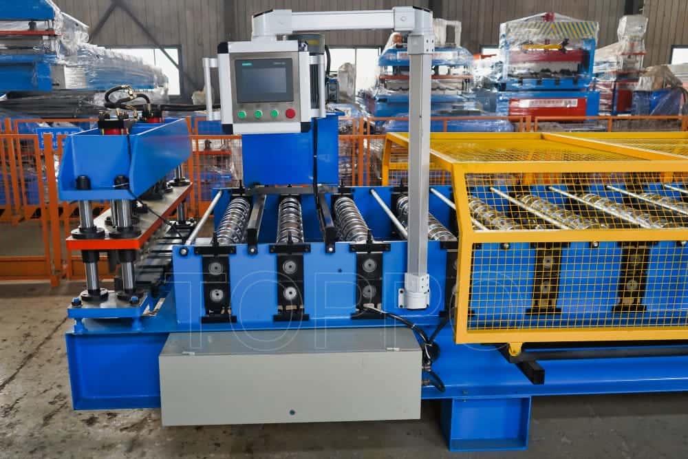 High-Speed Trapezoidal Roll Forming Machine for Roofing Panels