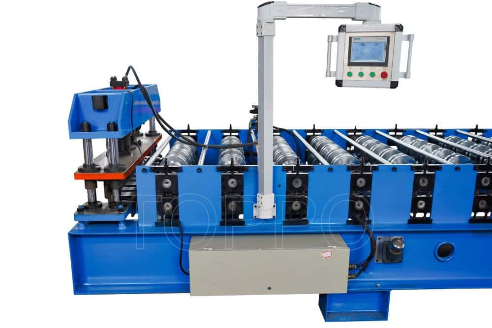 Precision Trapezoidal Roll Forming Machine with Touchscreen Operation