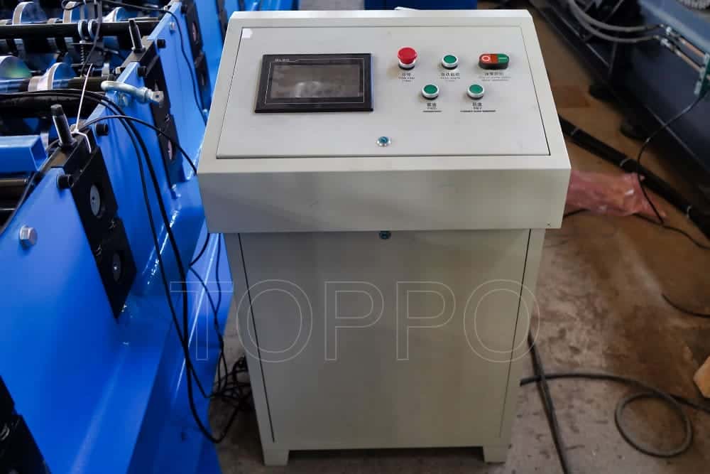 High Precision Trapezoidal Roof Panel Roll Forming Machine for Steel Sheet Production