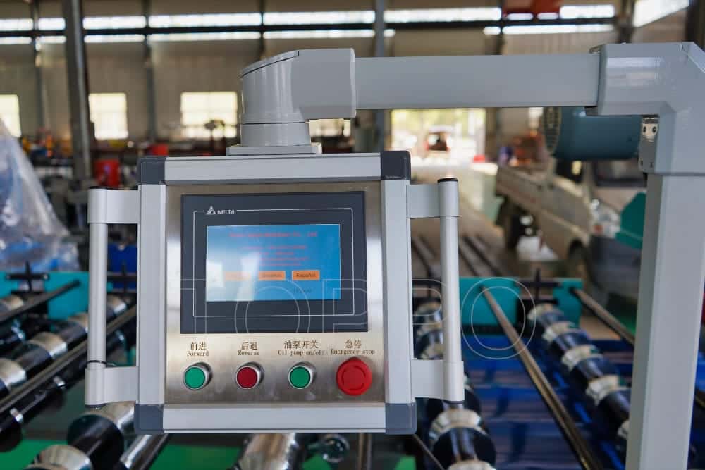 Hydraulic Trapezoidal Roll Forming Machine with Integrated Cooling Fan