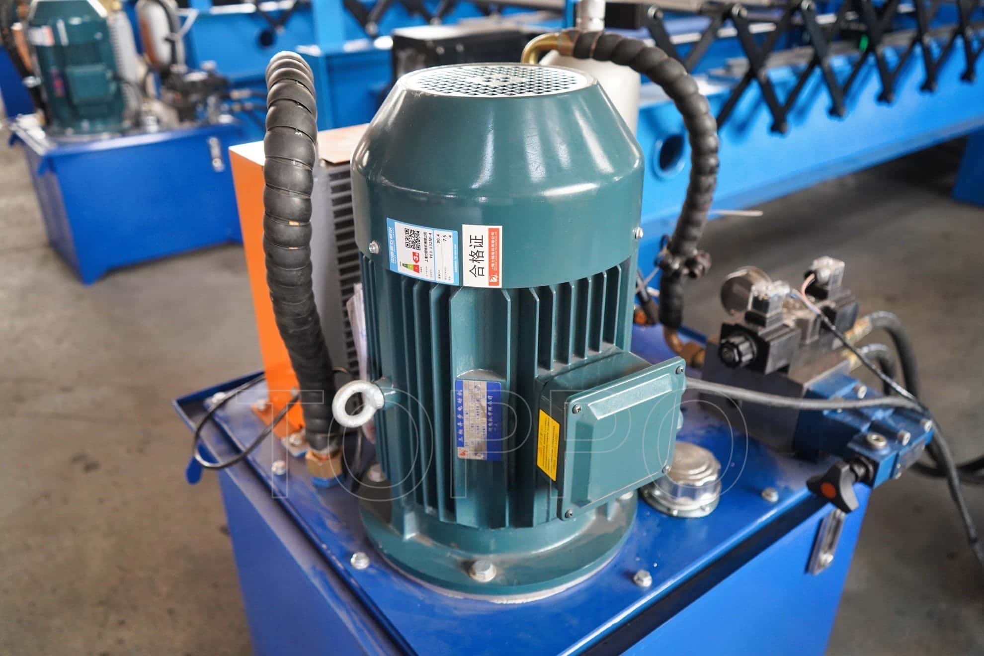 Full-Automatic Trapezoidal Roll Forming Machine with Touchscreen Control