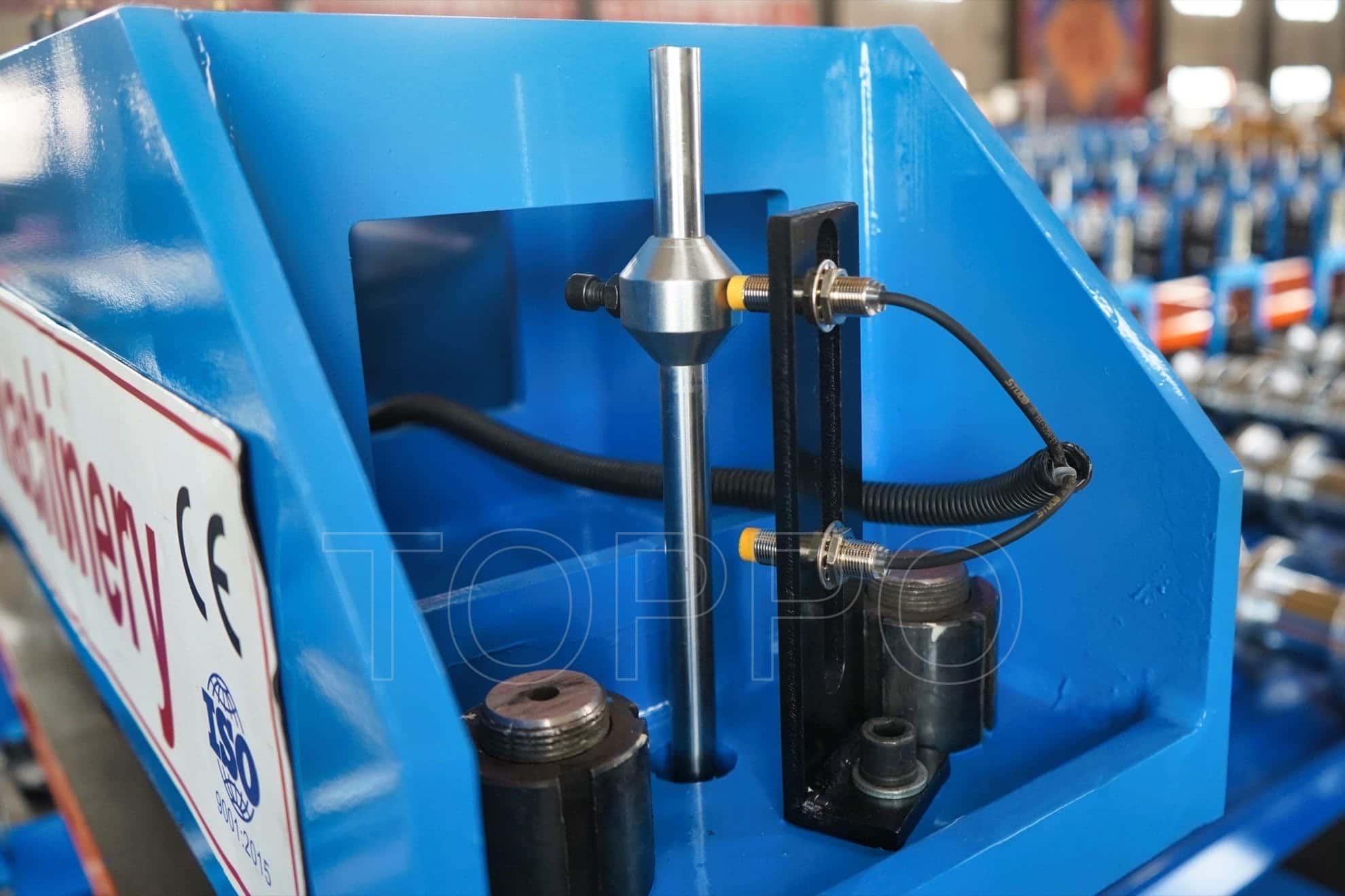 High-Speed Trapezoidal Roll Forming Machine for Steel Roofing Sheets