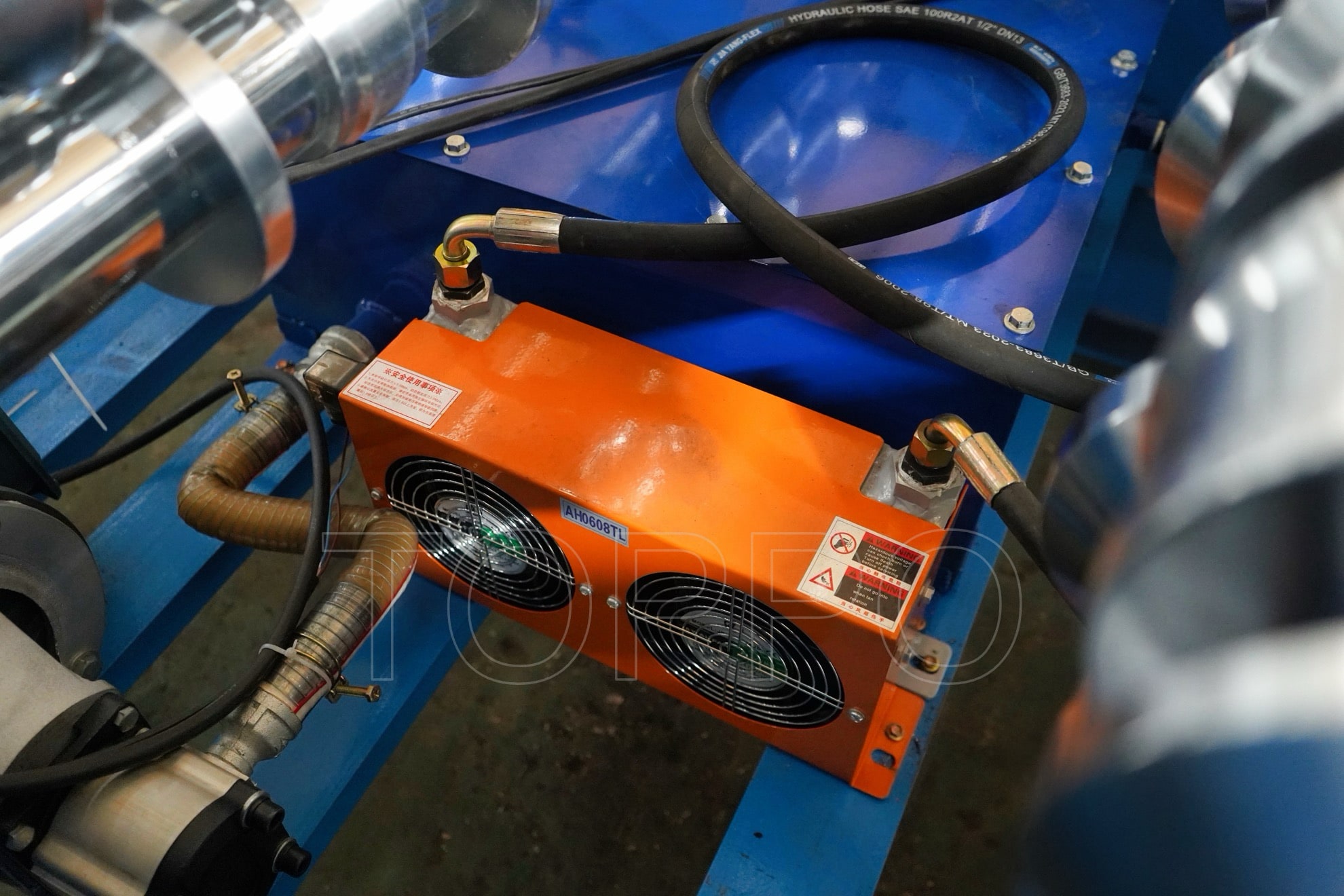 Delta PLC Controlled Trapezoidal Roll Forming Machine with Hydraulic Shear