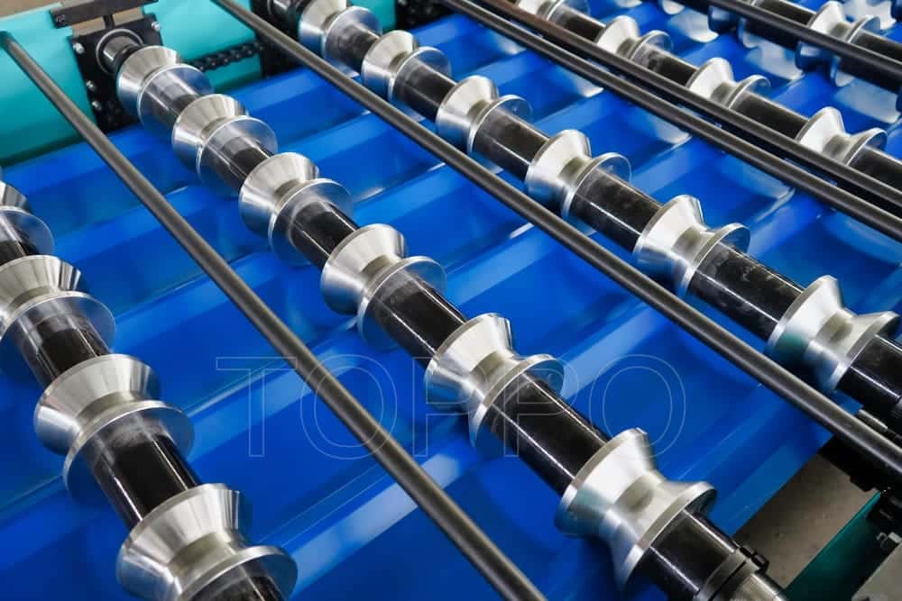 Automatic Trapezoidal Roof Roll Forming Machine for Metal Roofing Sheet