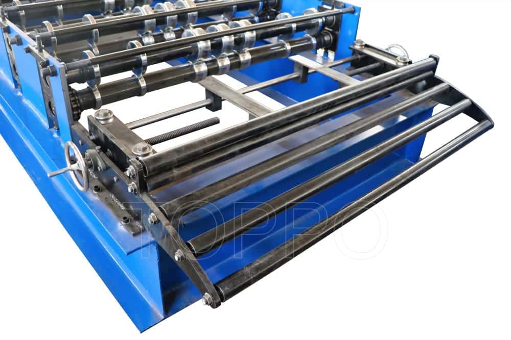 Fully Automatic Trapezoidal Roof Panel Roll Forming Machine with Precision Control