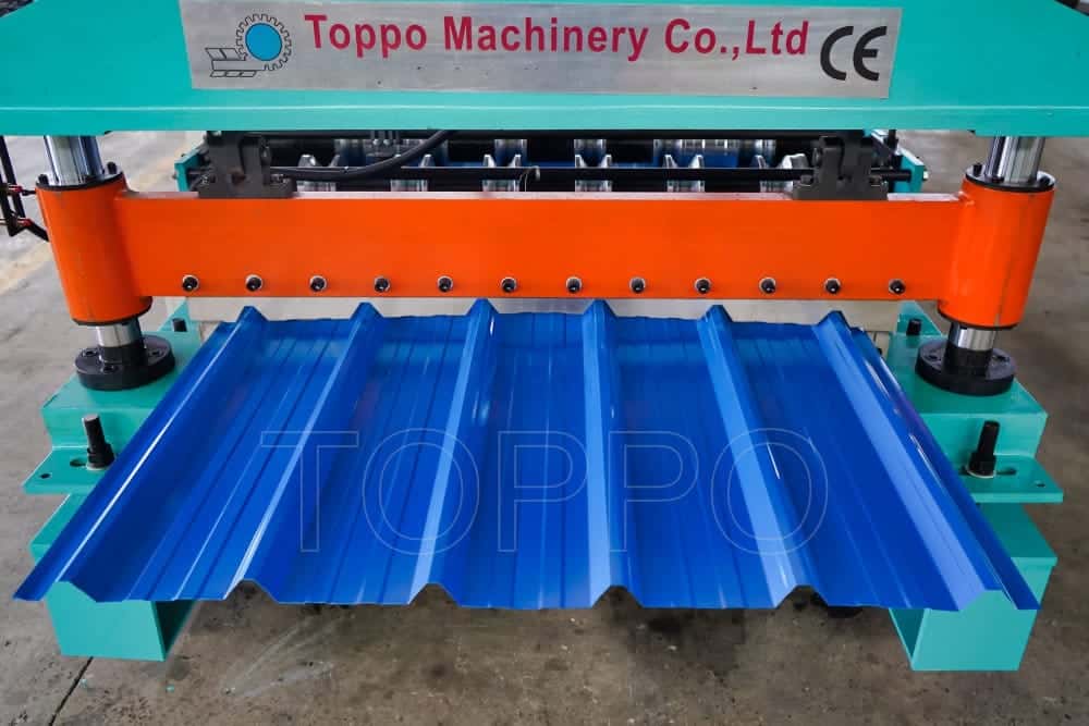 Automatic Trapezoidal Roof Roll Forming Machine for Metal Roofing Sheet