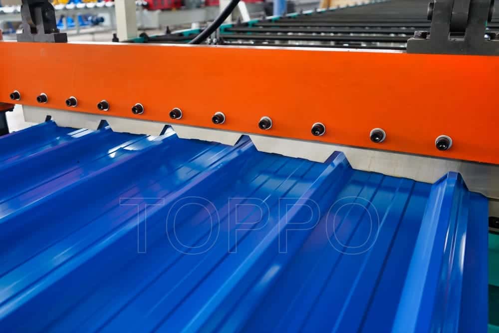Automatic Trapezoidal Roof Roll Forming Machine for Metal Roofing Sheet