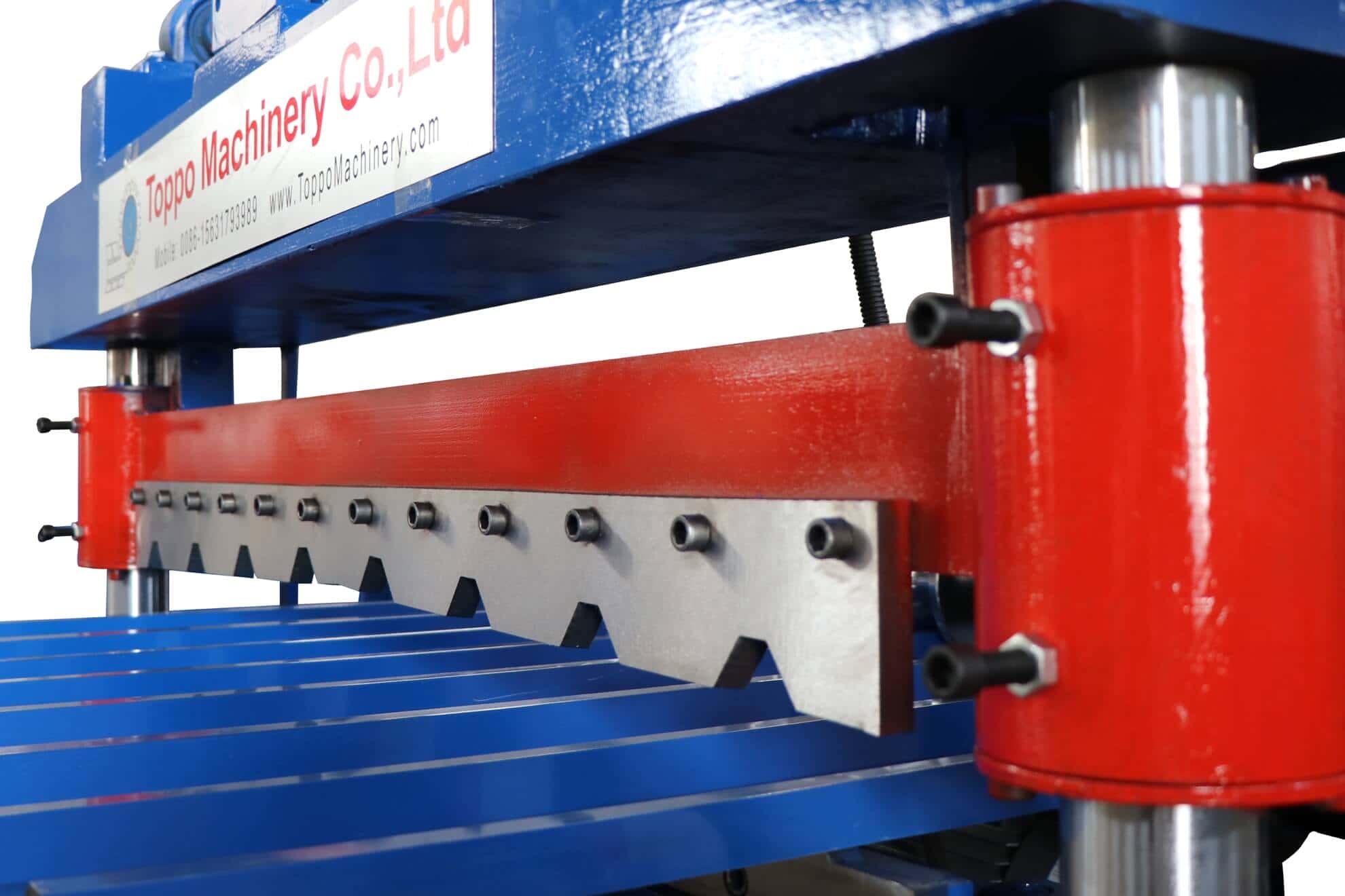 Automatic Trapezoidal Roof Sheet Roll Forming Machine