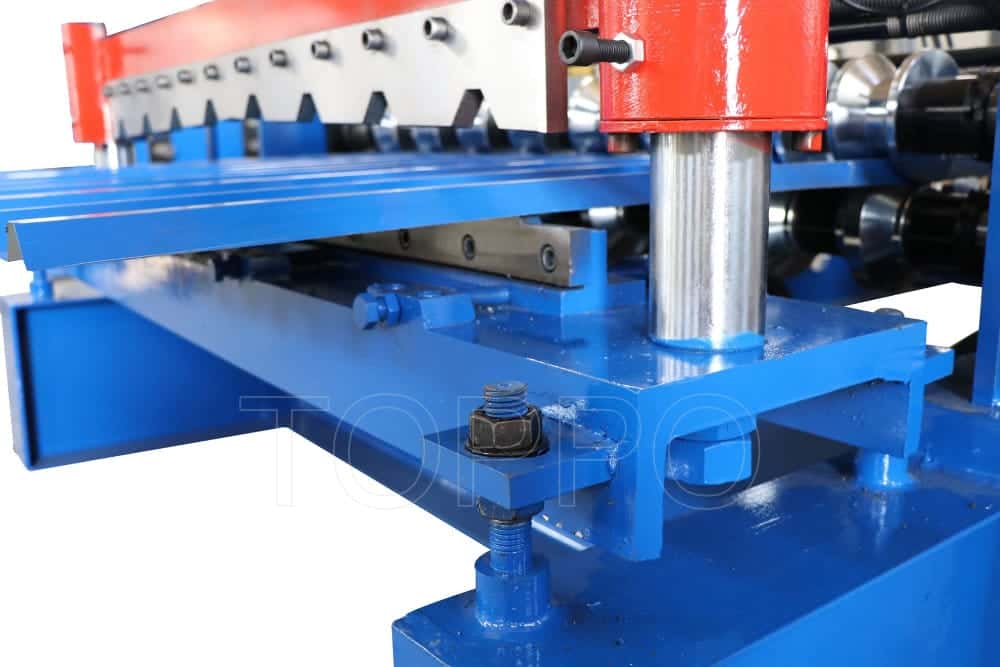 Automatic Trapezoidal Roof Sheet Roll Forming Machine