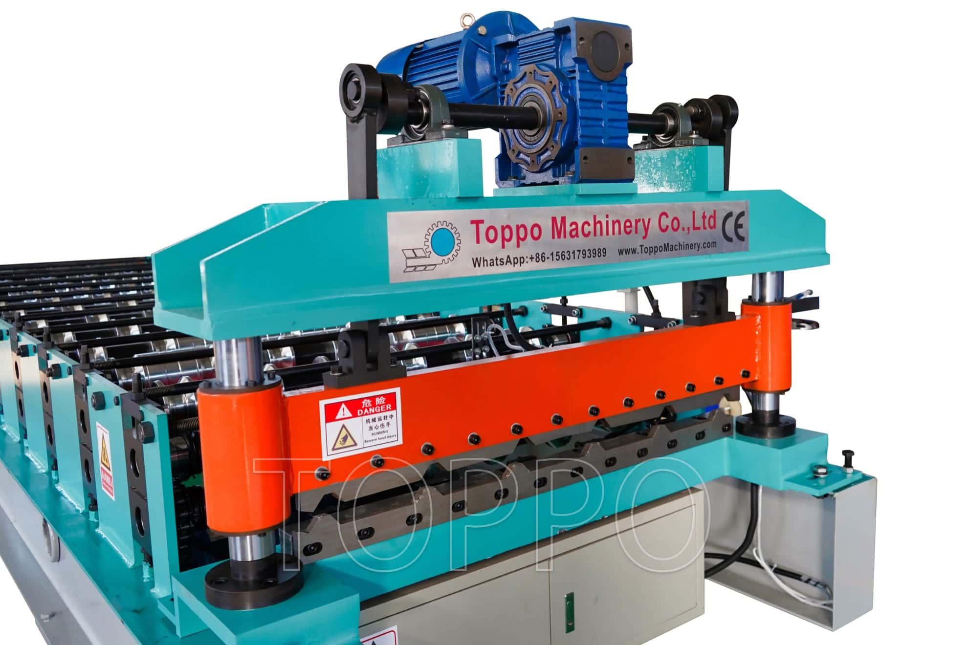 Trapezoidal Roof Panel Roll Forming Machine