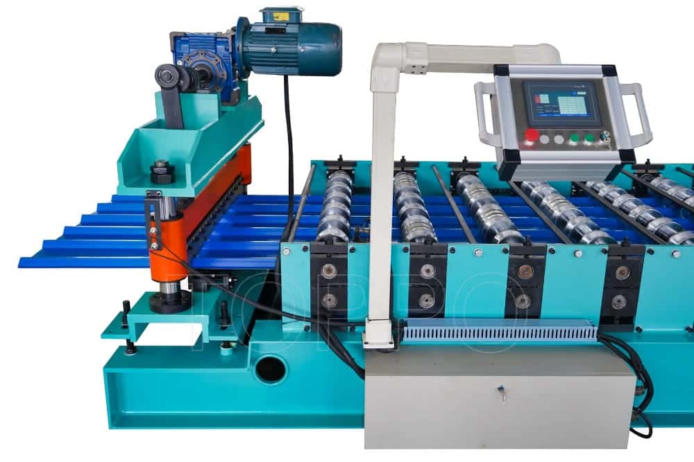 Automatic Trapezoidal Roof Roll Forming Machine for Metal Roofing Sheet