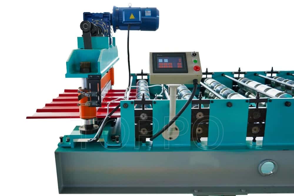 Trapezoidal Roof Panel Roll Forming Machine