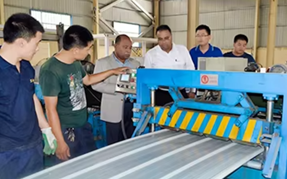 Customer Case | Peruvian Client Visits Top Machinery Co., Ltd.