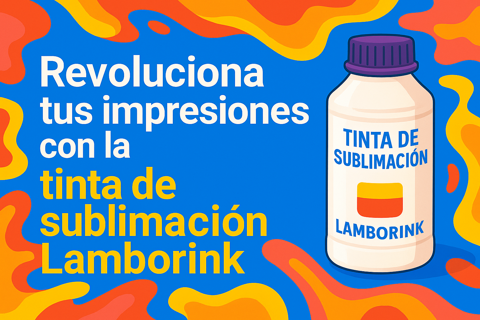 Revoluciona tus impresiones con la tinta de sublimación Lamborink