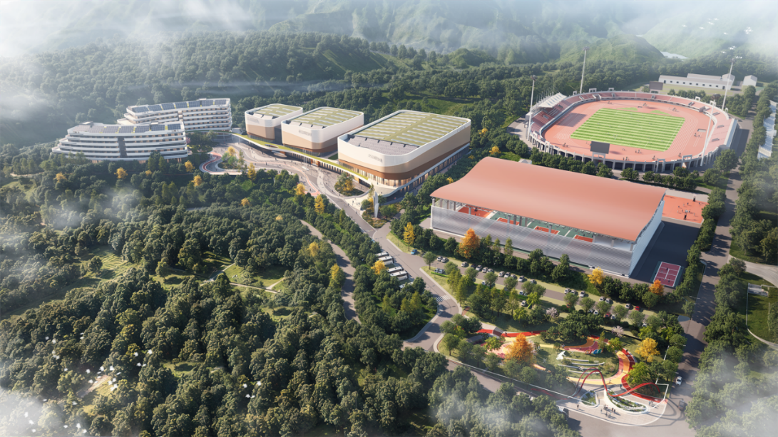 SJTUDRI·设计案例|舞动的丝带——重庆仙女山体育综合训练基地项目方案设计