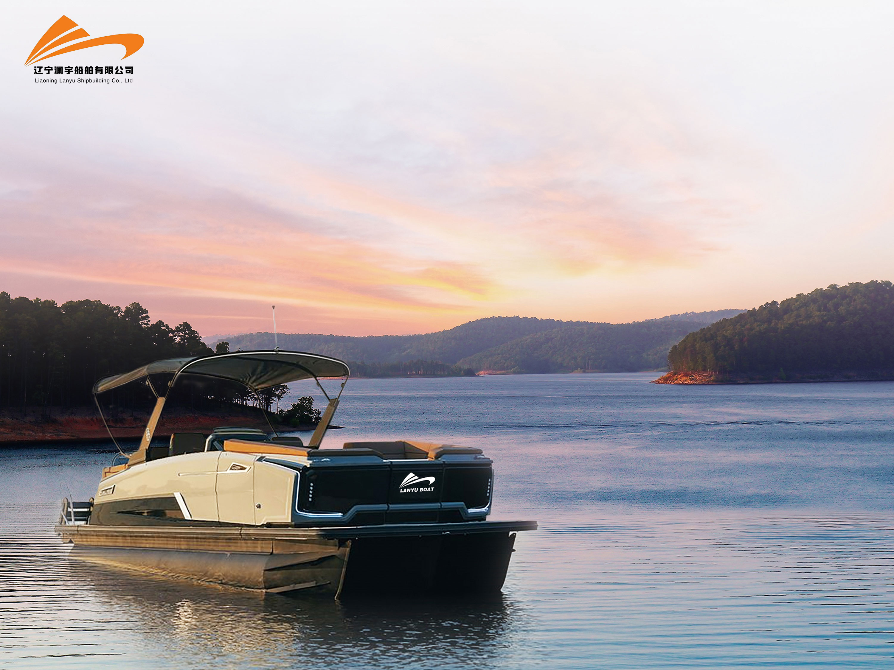 10-meter Sightseeing Pontoon Boat