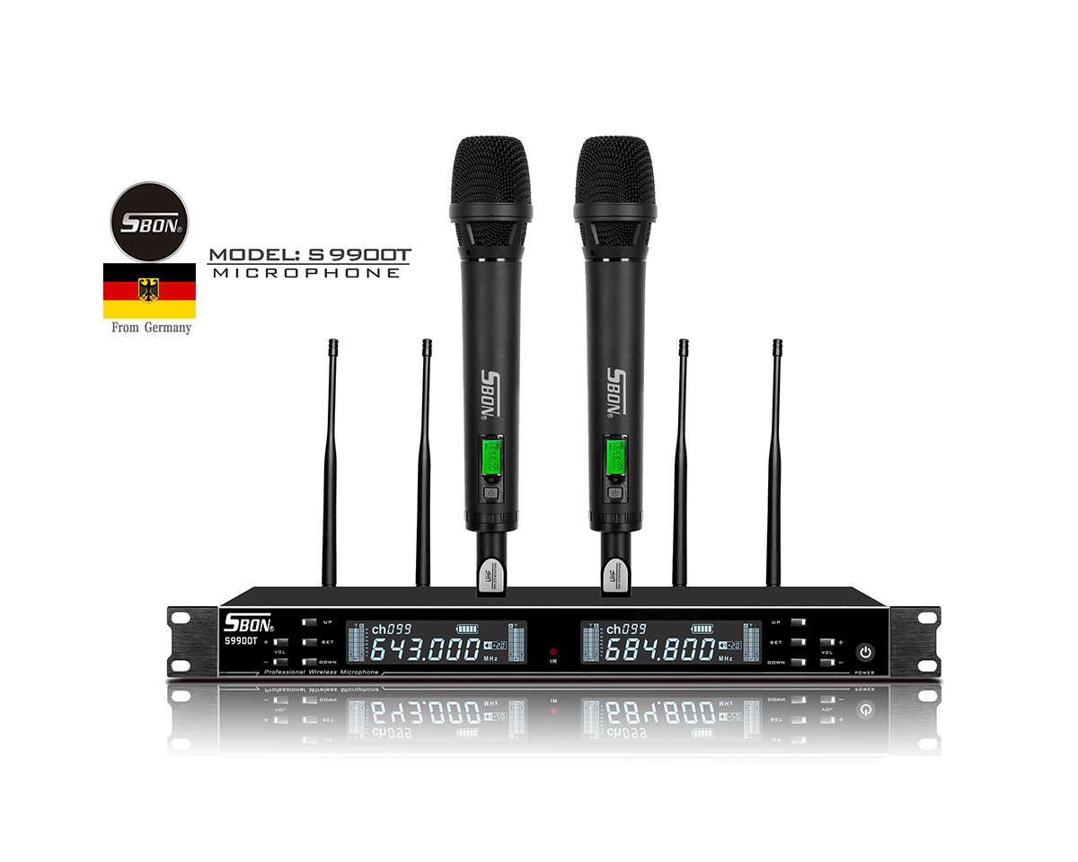 S9900T真分集无线手持麦克风