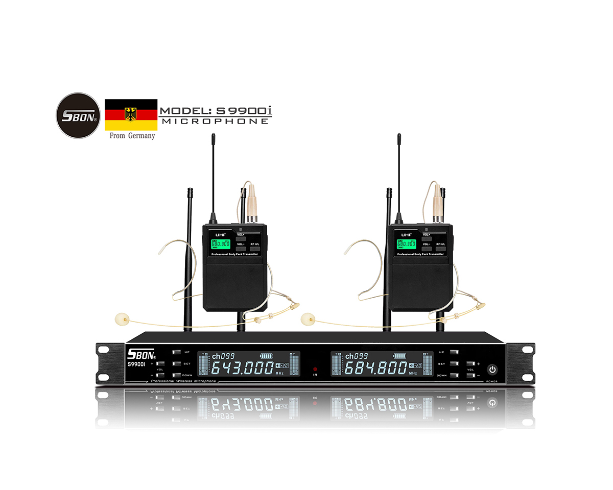 S-9900I真分集头戴麦克风