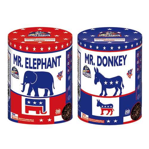 MR. ELEPHANT & MR. DONKEY | 12x2 shots