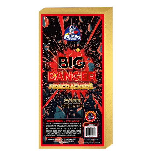 BIG BANGER FIRECRACKERS | 100 COUNTS