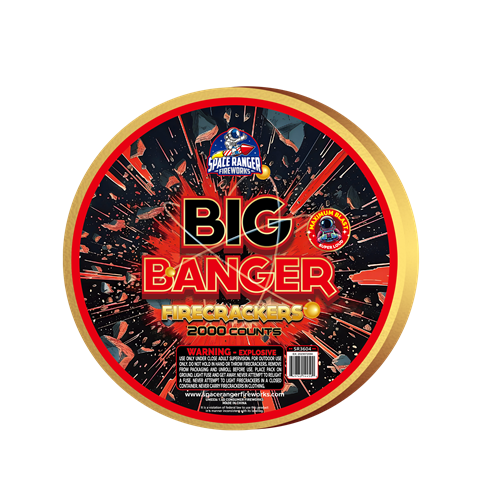 BIG BANGER FIRECRACKERS | 2000 COUNTS