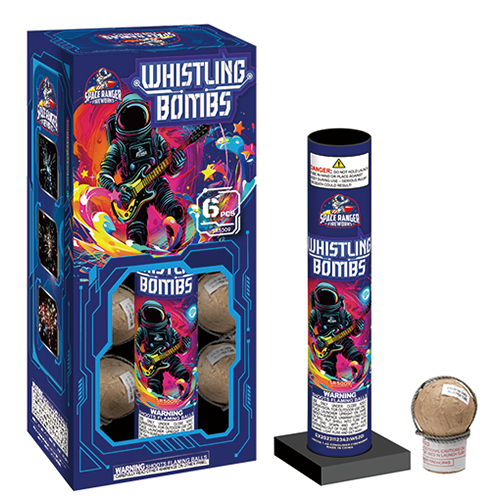 WHISTLING BOMBS | 6 shots