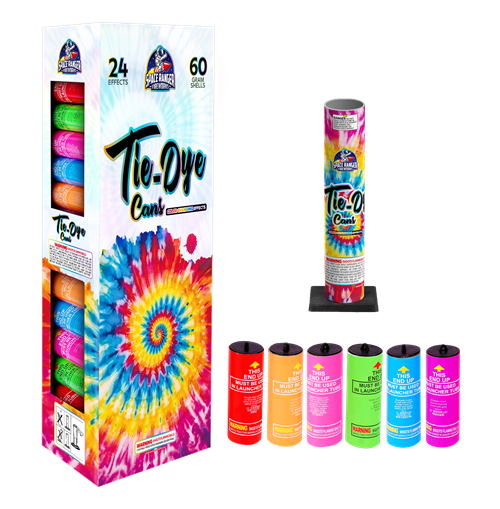 TIE-DYE CANS | 24 shots