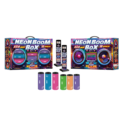 NEON BOOM BOX | 18 SHOTS