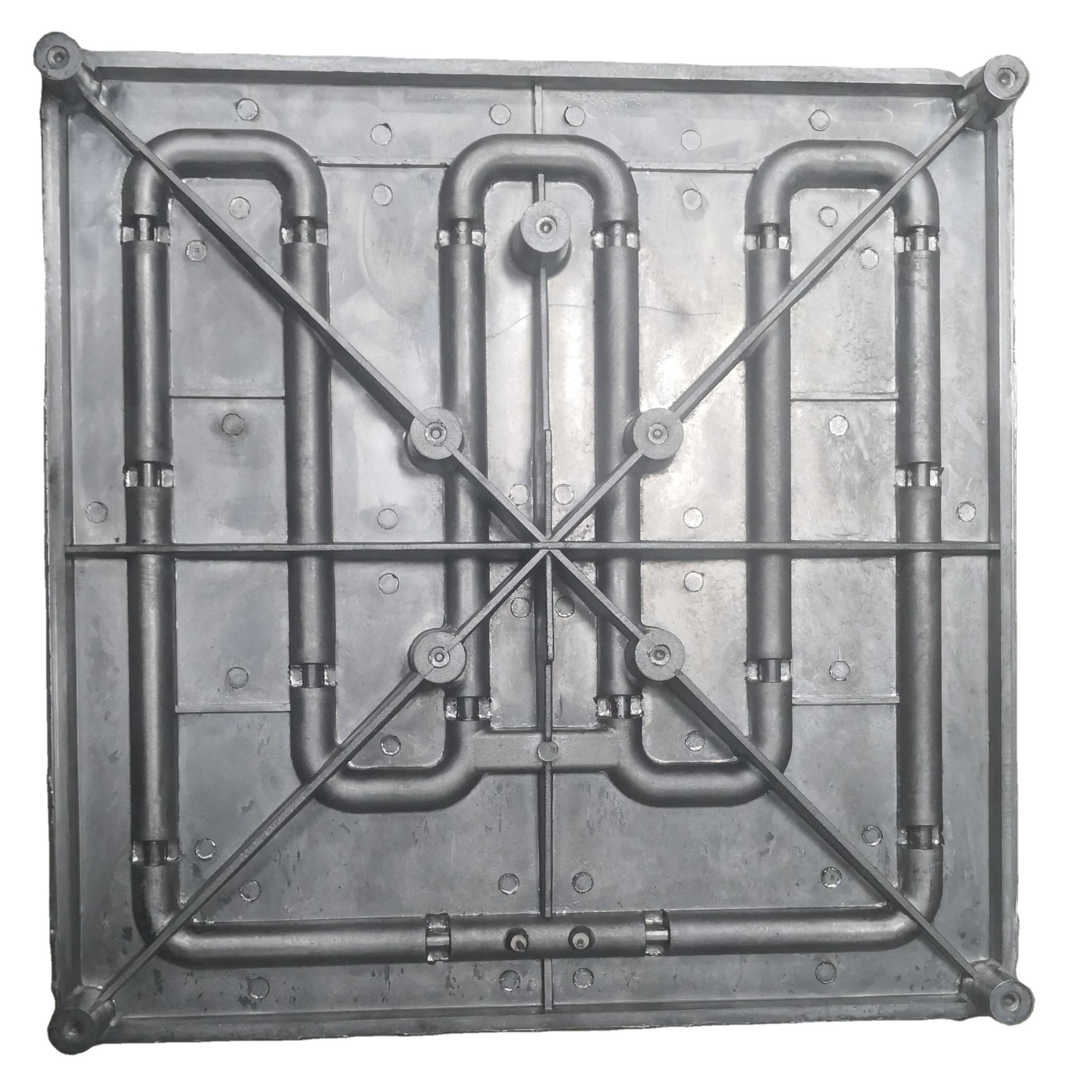 Aluminium Gegoten Aangepaste Grillverwarming Accessoires Voor Buitenfeesten Afdekplaat