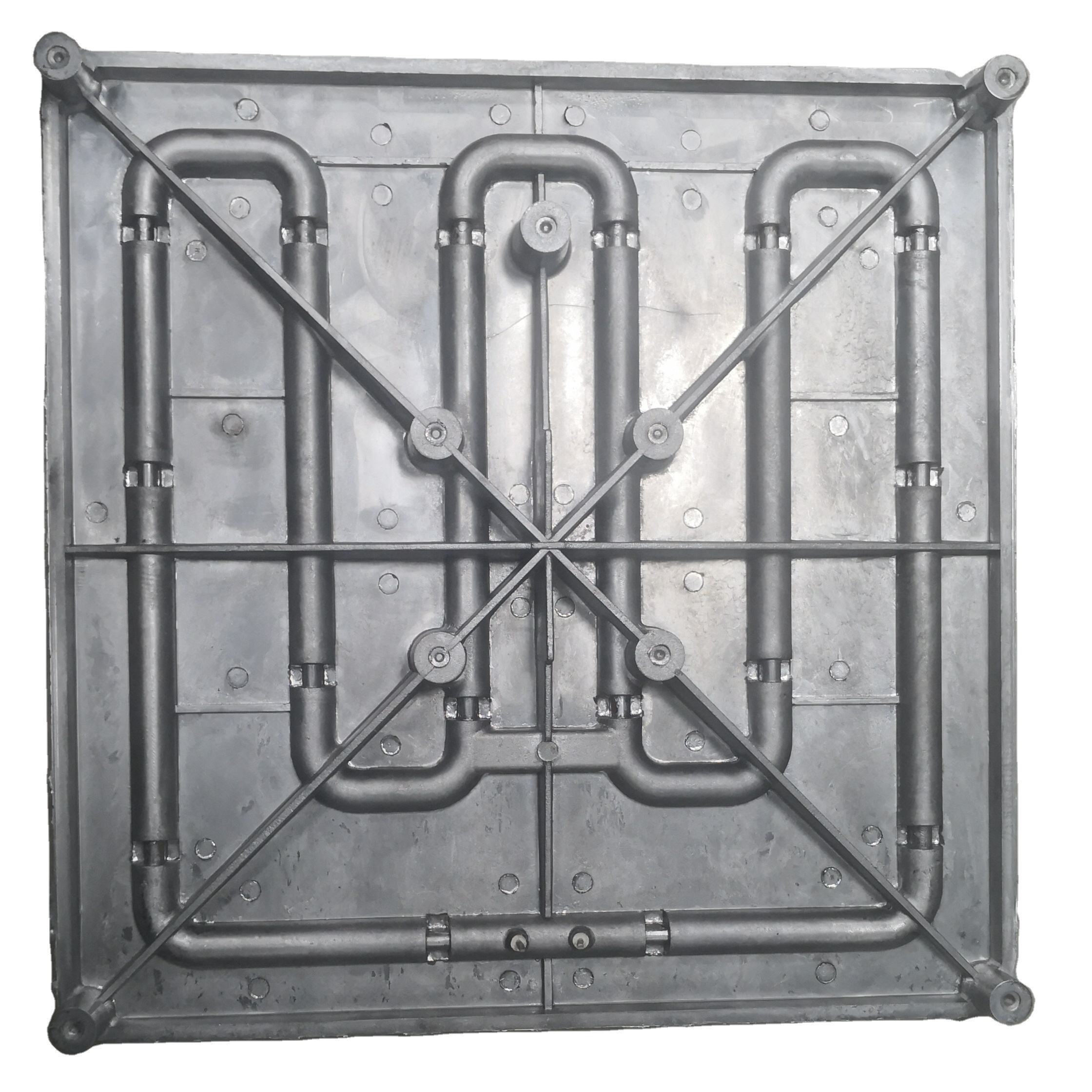 Aluminium Gegoten Aangepaste Grillverwarming Accessoires Voor Buitenfeesten Afdekplaat