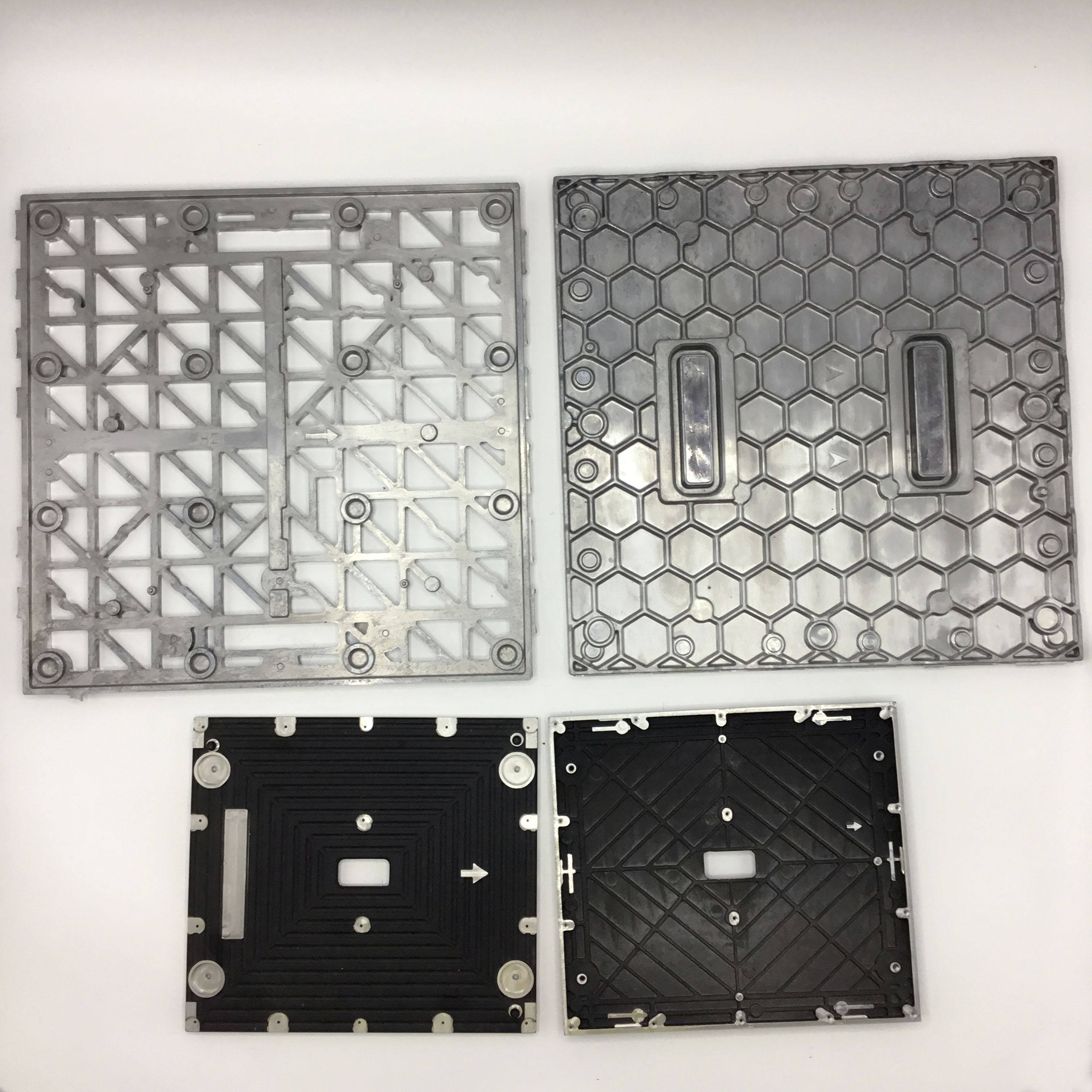Aangepaste 6082 6063 Aluminium Extrusie Profielen Fabrikant Koellichaam Fabriek Aluminium Radiator Heatsinks