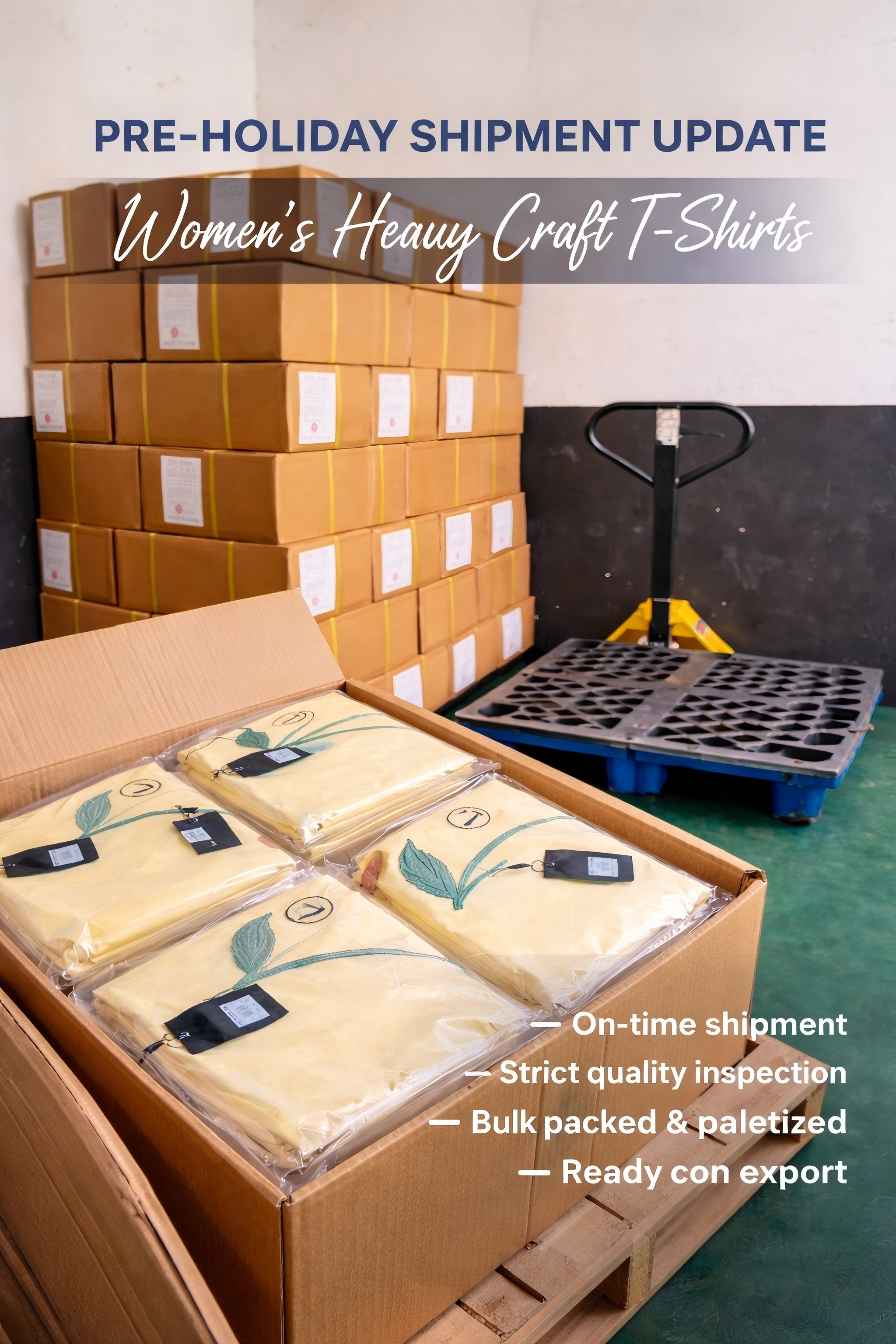 Chinese New Year Production Planning | Premium Women T-Shirt Manufacturer China