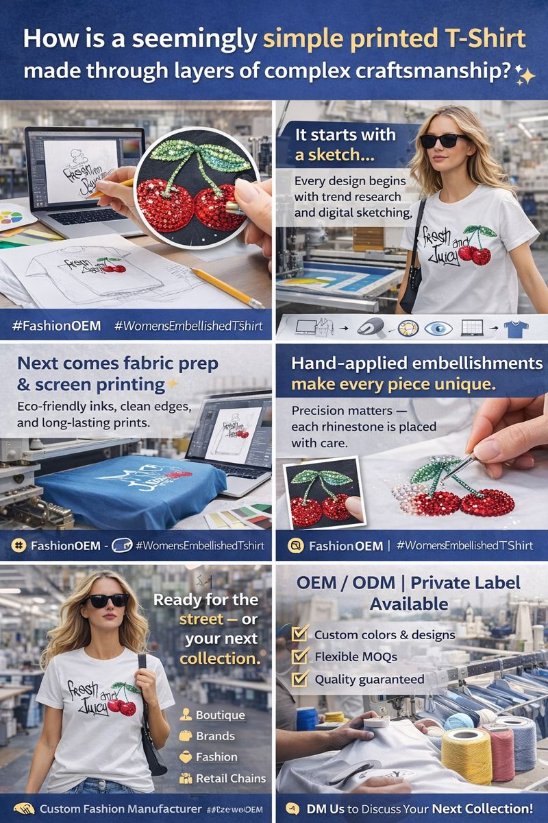 From Sketch to Sparkle: How Traditional Printed T-Shirts Are Made