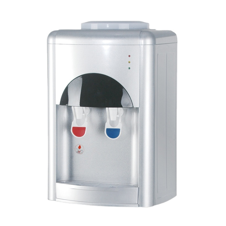 Top Loading Hot and Cold Compressor Cooling Water Dispenser with Double Tap