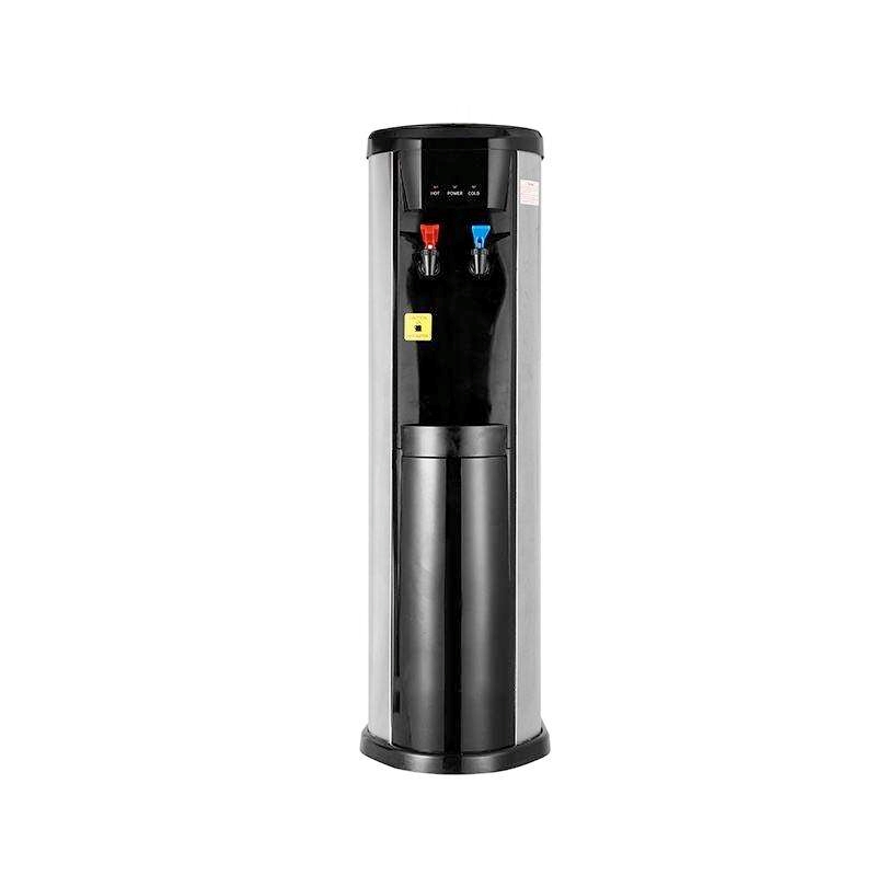 Stainless Steel 5 Gallon Bottled Top Loading Electric R134a Compressor Cooling Standing Hot and Cold Water Dispenser