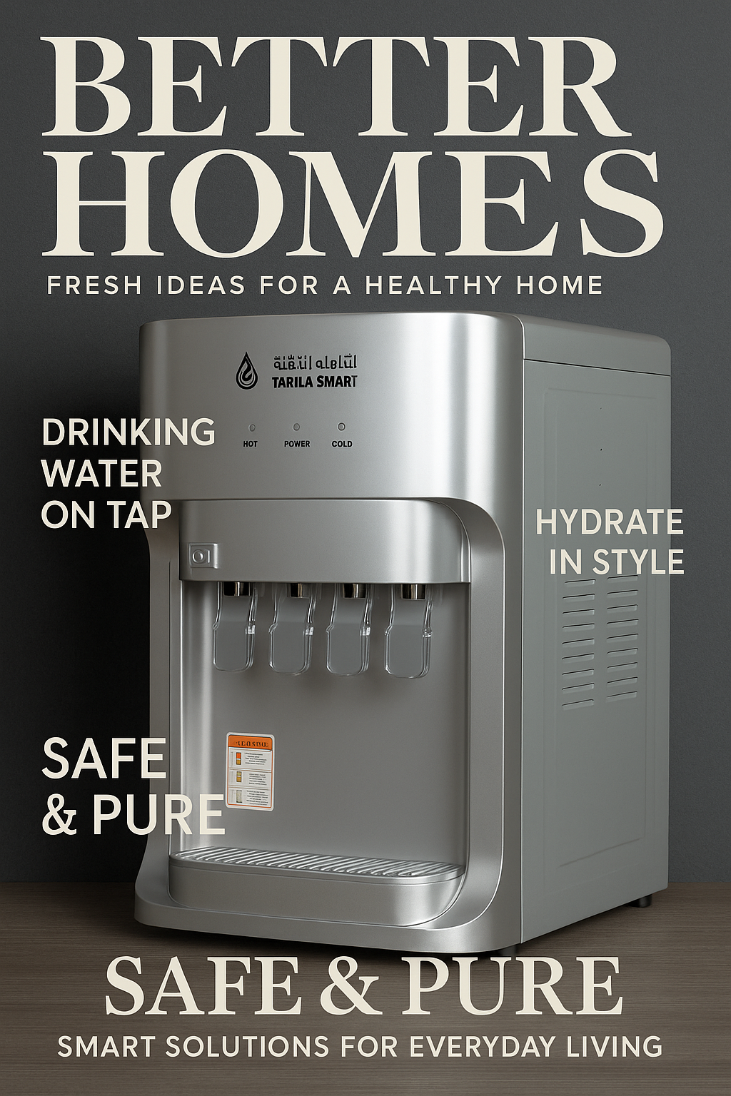 Beyond Bottled Water: The Advantages of Desktop Stype Hot and Cold Compressor Cooling Water Dispenser for Saudi Families