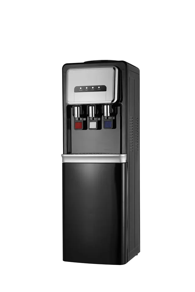 Smart home 5 gallon bottled top loading electric R134a compressor cooling standing hot and cold water dispenser, Minimalist