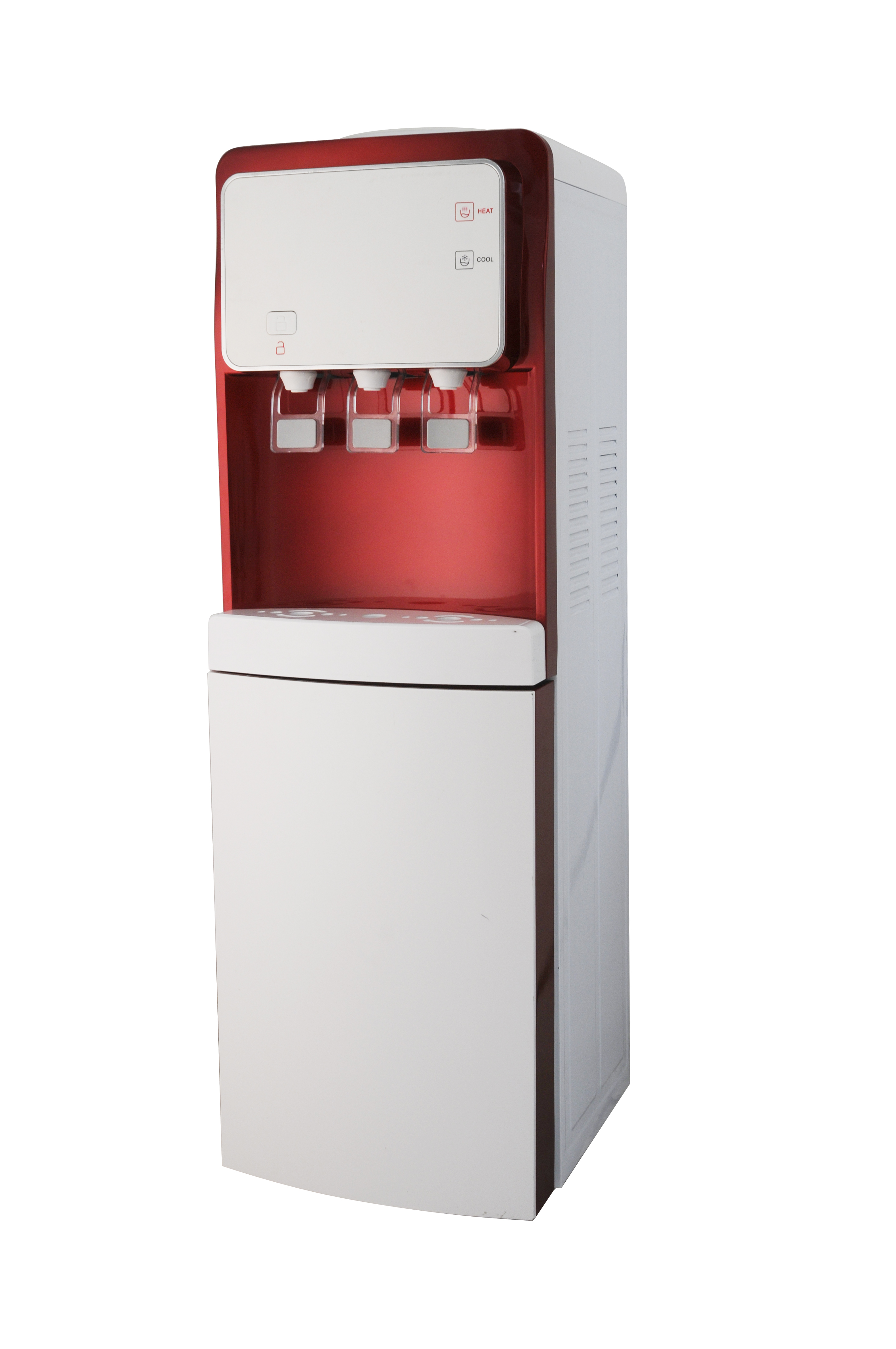 Stylish Household Standing Hot and Cold Compressor Cooling Water Dispenser