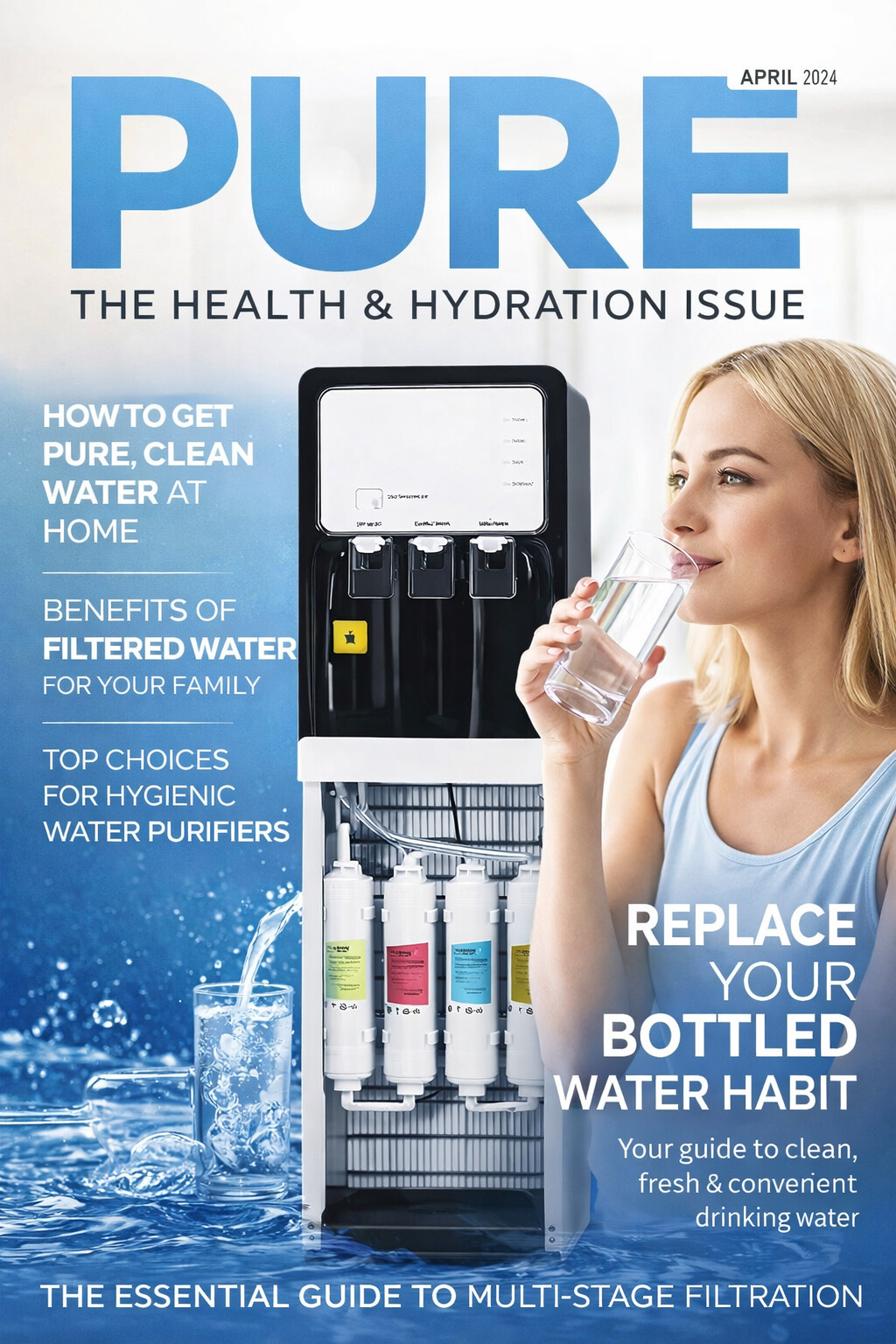 Large Capacity 5 Gallon Bottled Top Loading Hot and Cold Compressor Cooling Water Dispenser