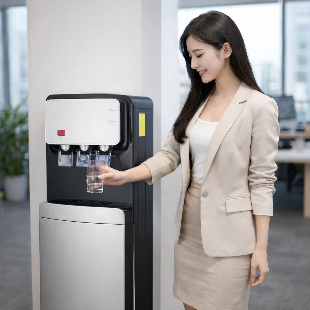 Luxury 5 Gallon Bottled Top Loading Hot and Cold Compressor Cooling Water Dispenser