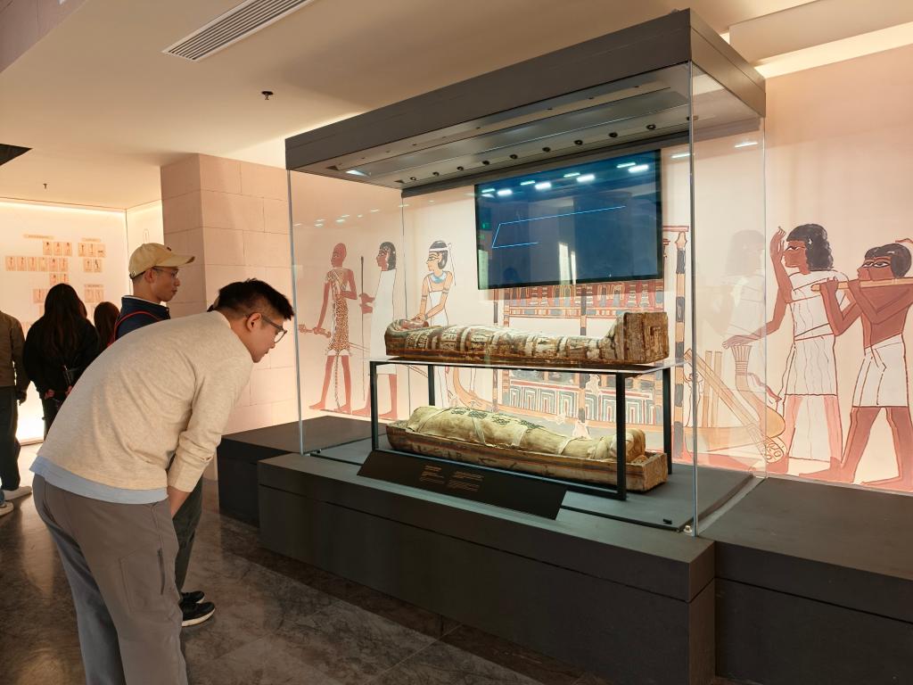尼罗河与珠江文明对话：广州首展古埃及瑰宝 数字技术唤醒千年文明