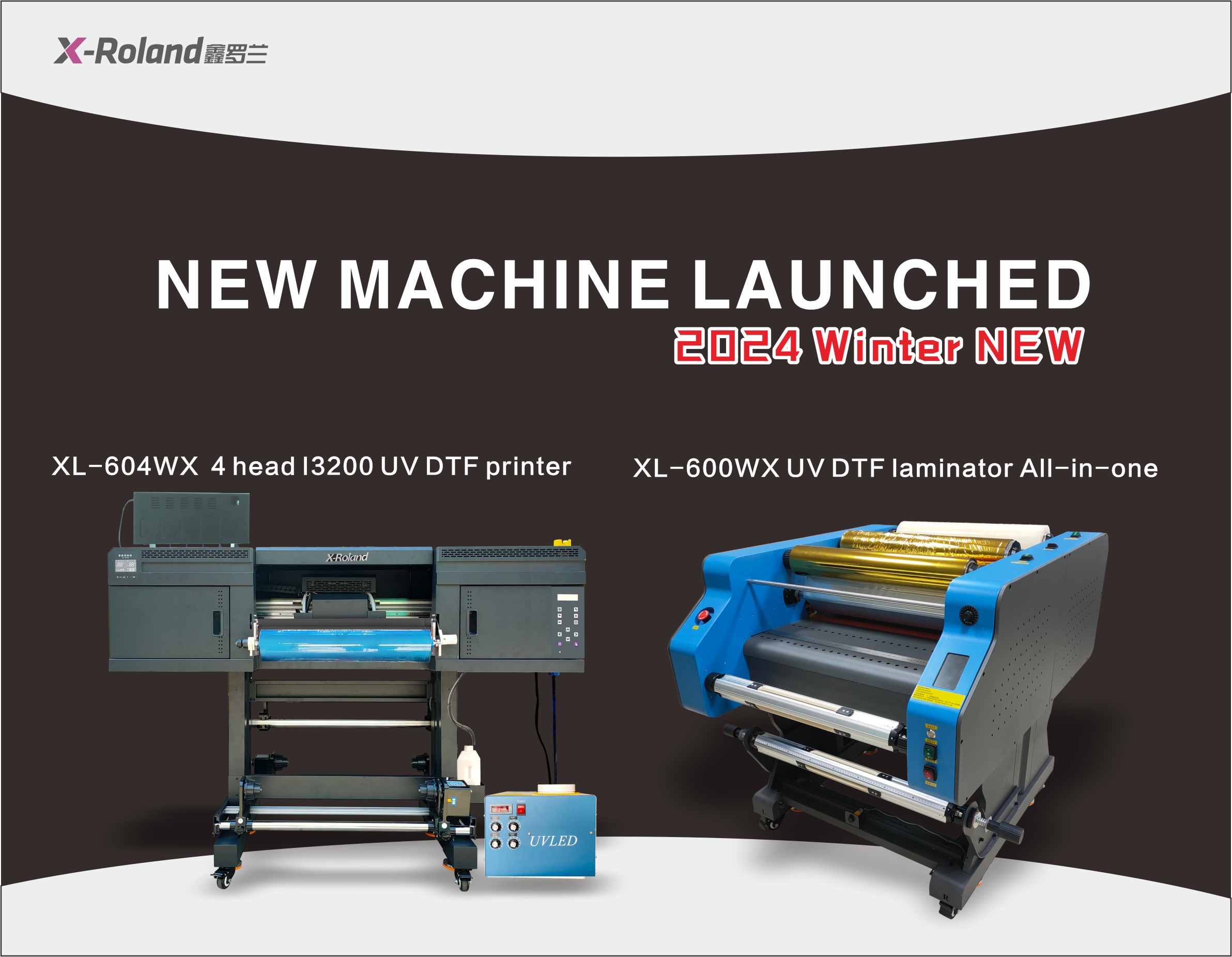 600 and 300 waste-discharging gold stamping and laminating machines are launched