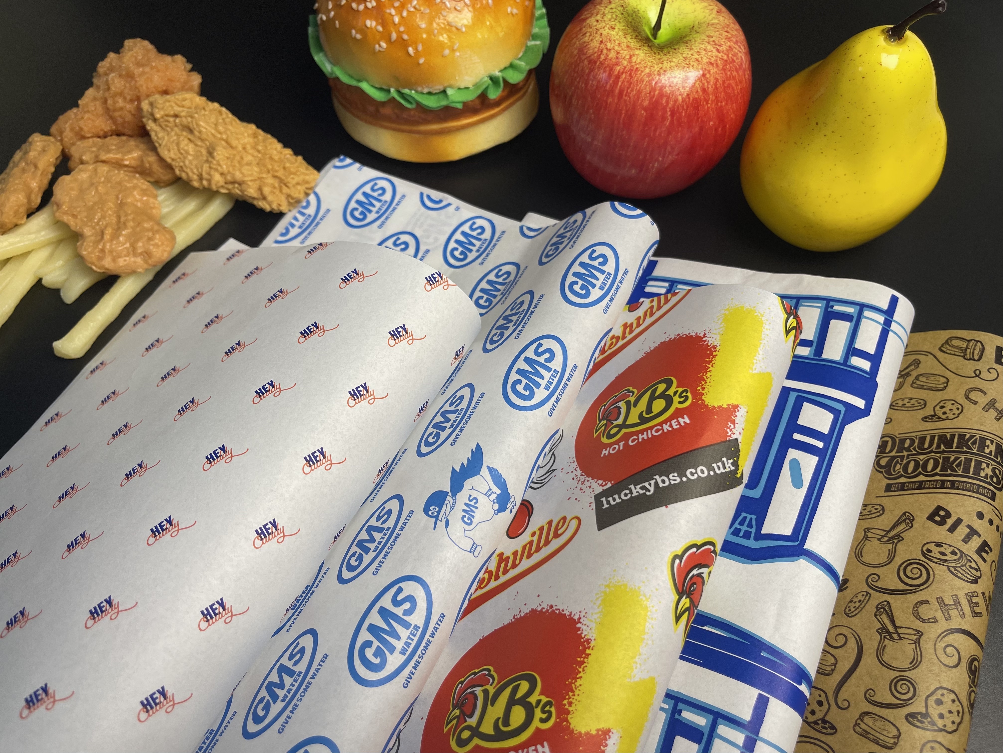 Grease proof paper