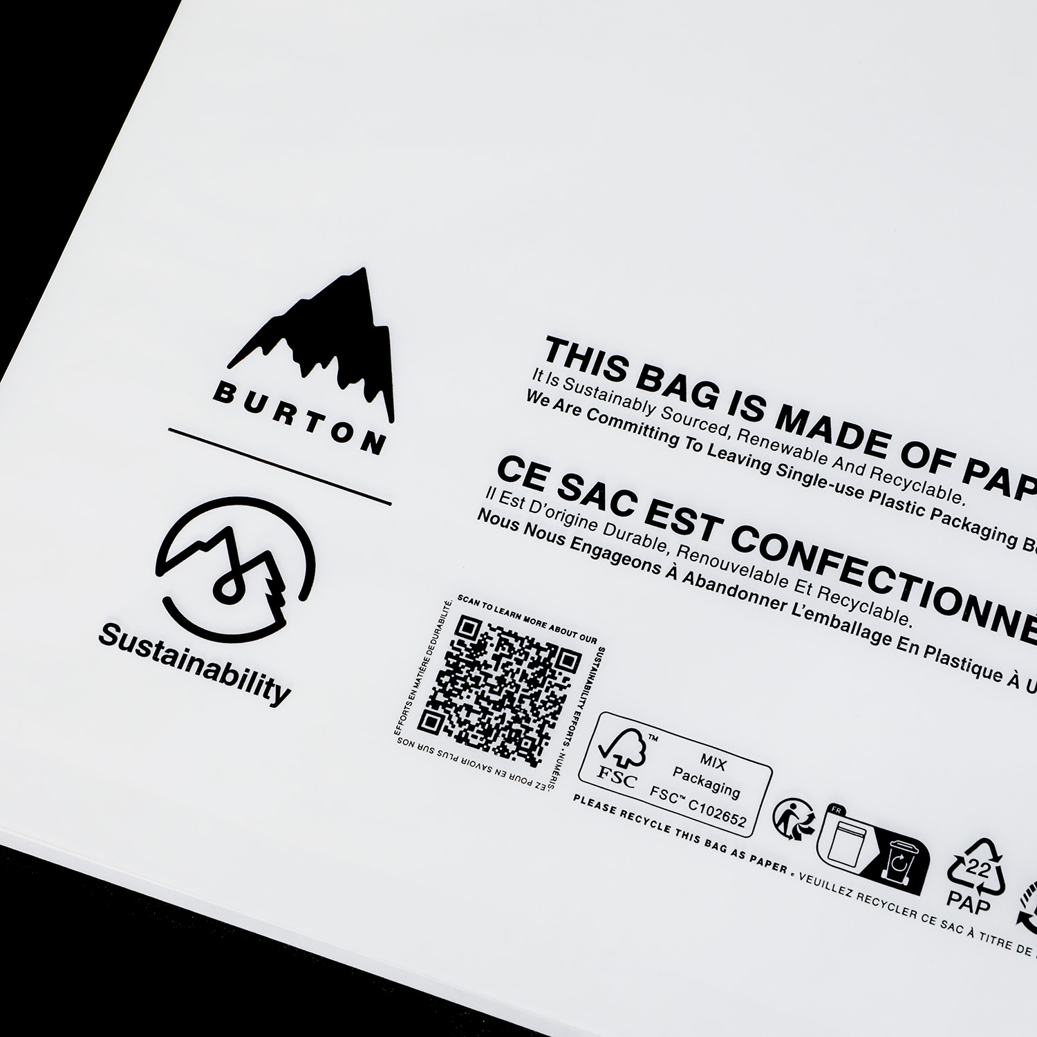 Custom Semi-Transparent Household Recyclable Gift Bag Biodegradable Self Seal Glassine Paper Bag for Clothing Recycled Paper