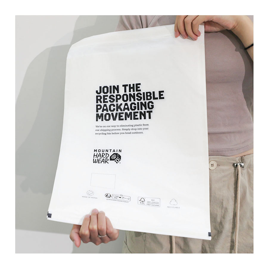 Custom Printed Eco-friendly Biodegradable Self Adhesive Sealable Transparent Wax Glassine Paper Bags for Clothing